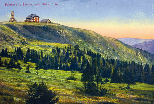 Postkarte Schwarzwald Retro 40299