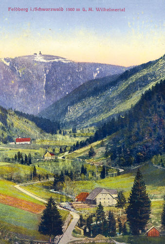 Postkarte Schwarzwald Retro 40301