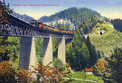 Postkarte Schwarzwald Retro 40303