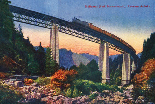 Postkarte Schwarzwald Retro 40304